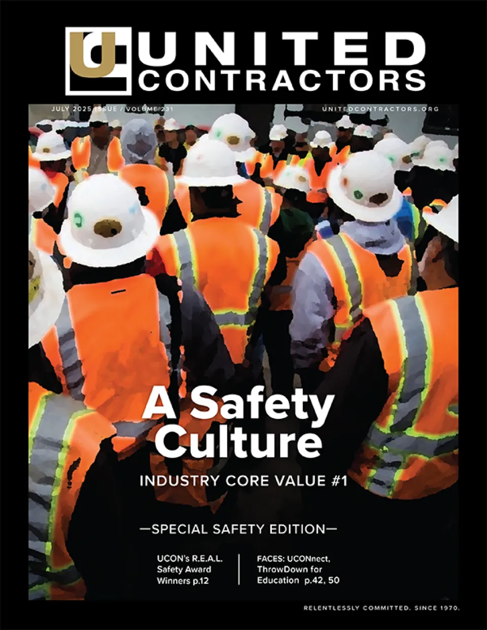 Cover of UCON magazine for July 2025